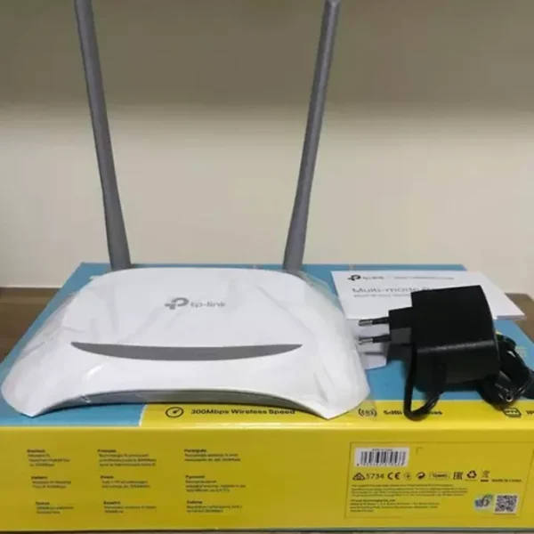 Repetidor de roteadores Wi-Fi TPLINK Rede 300M Firmware em inglês Roteador WiFi - Image 3